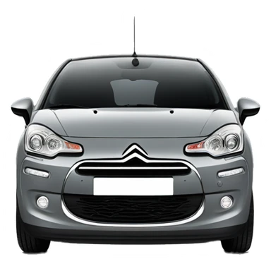Citroen c3 prestige 2015 grey sticker