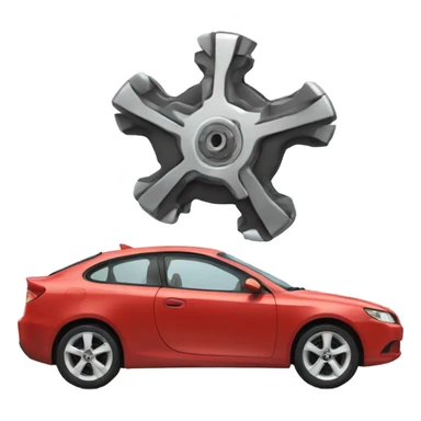 car breaks gear sticker