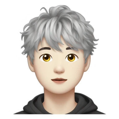 yoongi like cat sticker