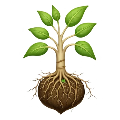seed sprouting root and shoot sticker