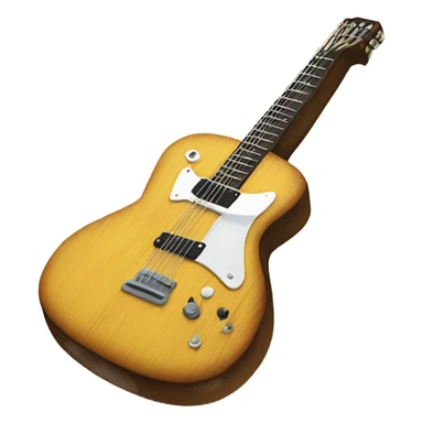 kurt cobain’s guitar sticker