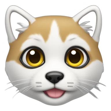 Zorrito Blanco sticker