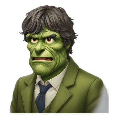 swamp-thing-carles-puigdemont sticker
