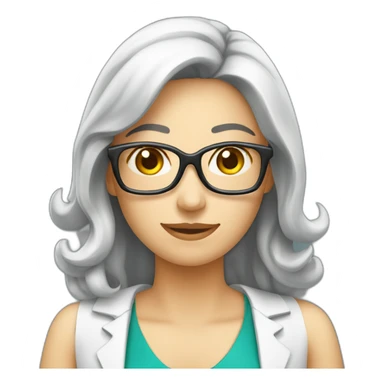 etudiante secretaire medical sticker