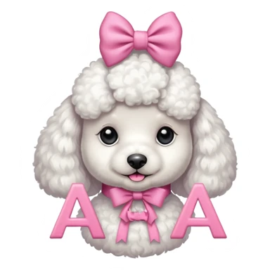 delta gamma poodle sticker