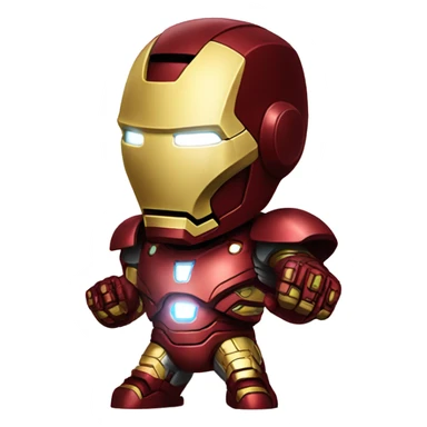 ironman with Gauntlet sticker