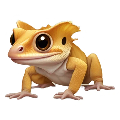 Crested gecko  sticker