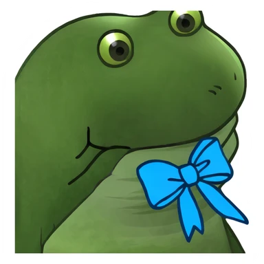 Make this emoji🎀blue sticker