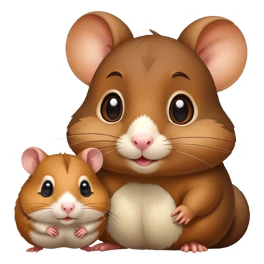 Ardilla y hámster  sticker