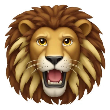 Football lion chief sticker