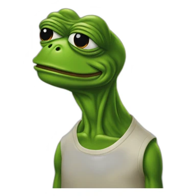 Pepe frog snoop dog sticker