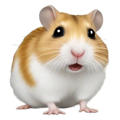hamster with Burj Al Arab sticker