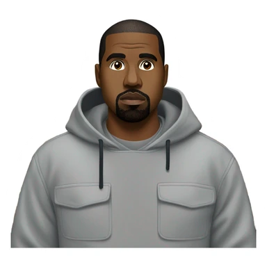 Kanye shopping at Aldi  sticker