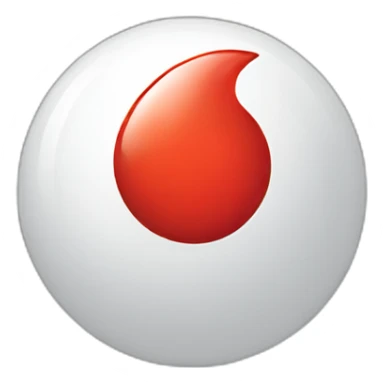 Vodafone logo sticker