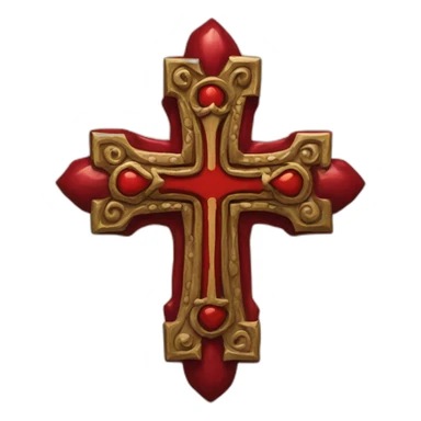 Croix rouge  sticker