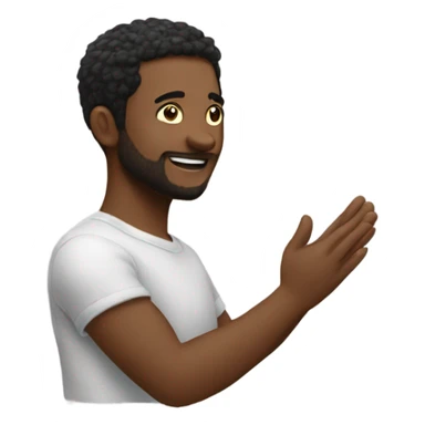 Patting myself on the back sticker