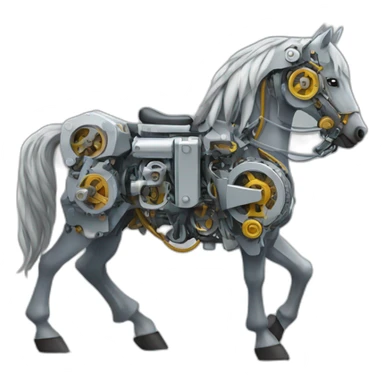 Mechanical Engineering horse sticker