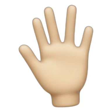 handwriting-hand sticker