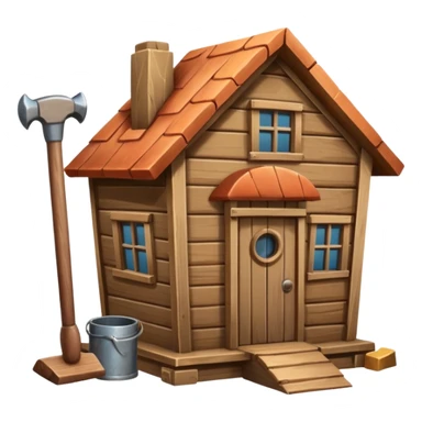 emoji for home maintenance without face emoji sticker