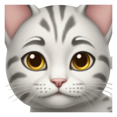 cat glamour  sticker