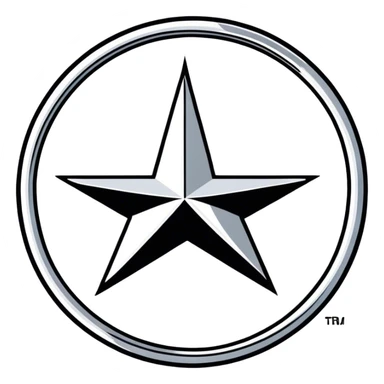 Mercedes Benz logo sticker