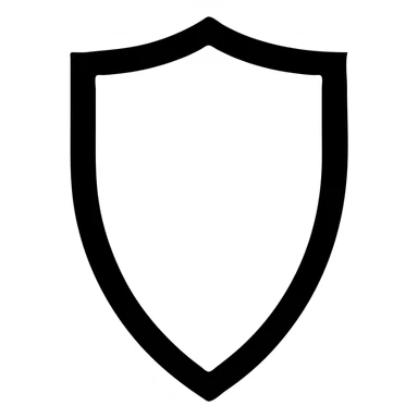 decorative shield sticker