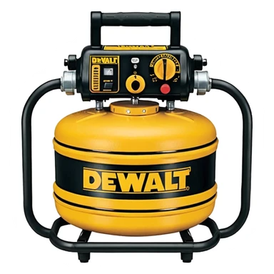 DEWALT DWFP55126 Heavy-Duty Pancake Compressor, Gas, 5 Gal. emoji style  sticker