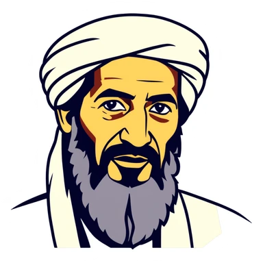 osama bin laden sticker