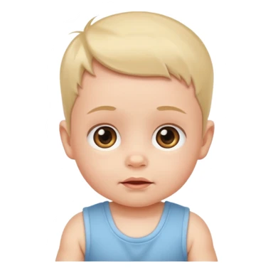 baby sleveless  sticker