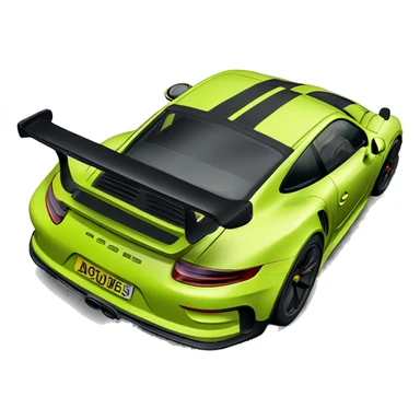 porsche gt3 rs  sticker
