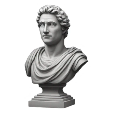 Statue en pierre ancienne sticker