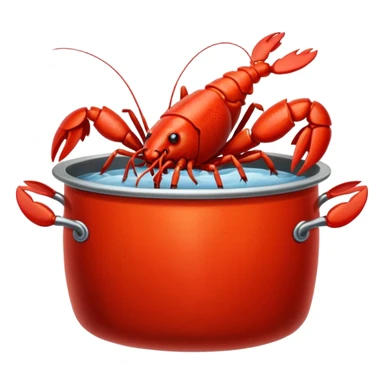 crayfish in a pot sticker
