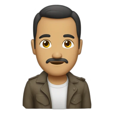 Cruz tachado sticker