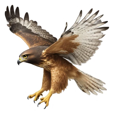 Hawk rush sticker