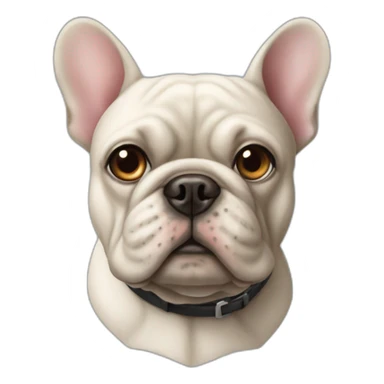 Un bouledogue sticker