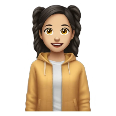 Jenna Ortega in scream sticker