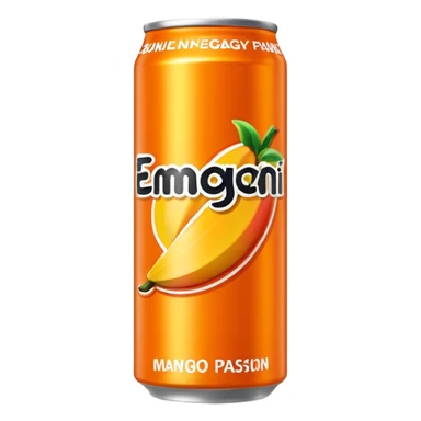 energy drink mango passion sticker