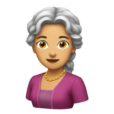 mujer peliroja sticker