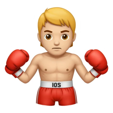 man boxer  sticker