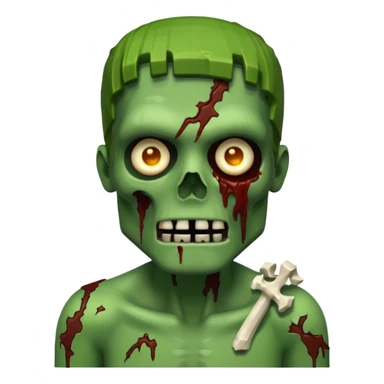Zombie  minecraft  sticker