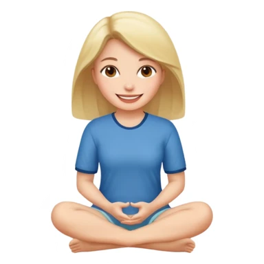 Mulher sentada sticker