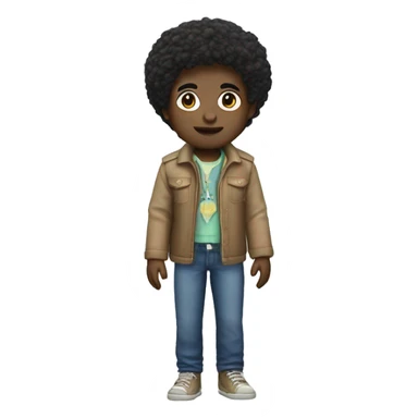 little big world doll from video game sticker