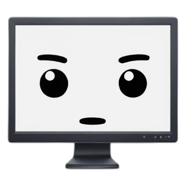 programming code on a monitor sticker