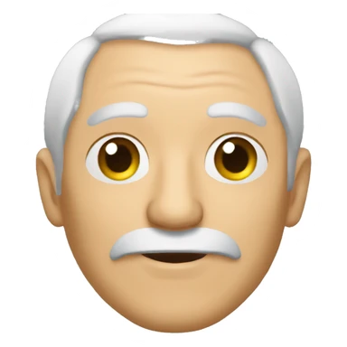 Moldavian grandpa  sticker