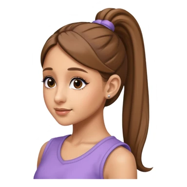ariana grande ponytail 2025 a little older she’s 32 sticker
