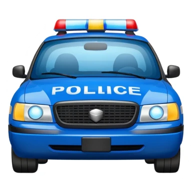 Polizei-Blaulicht sticker