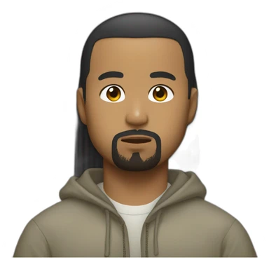 Japanese Kanye west sticker