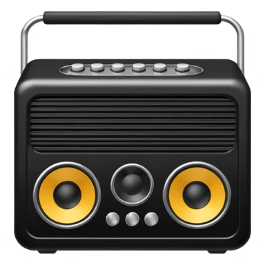 music sound box sticker