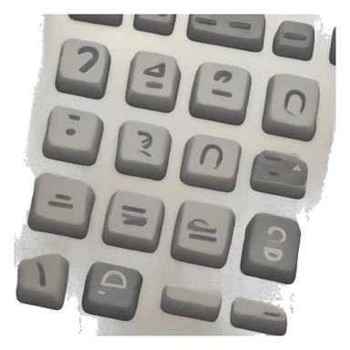Keypad sticker