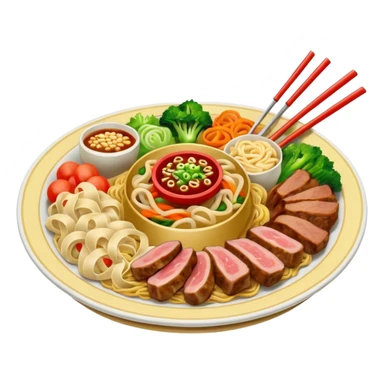 Chinese food sticker